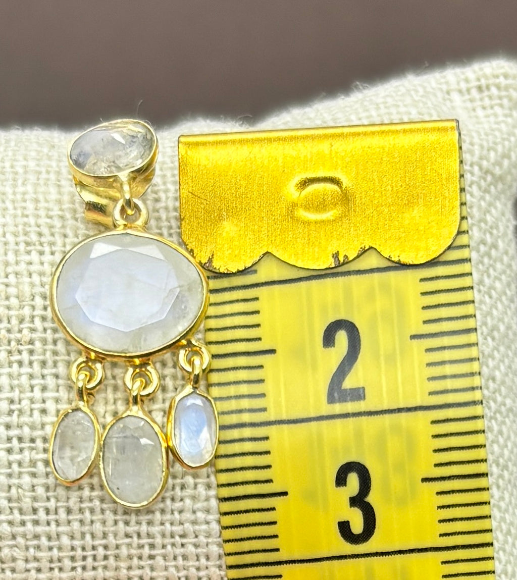 Boucles d'oreilles Pierre de lune