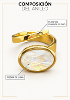 Anillo Moonstone